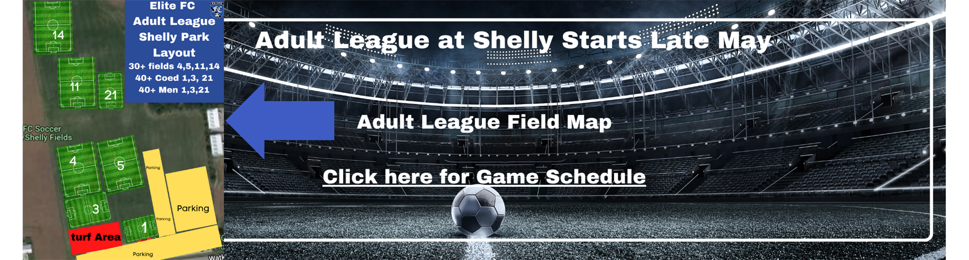 Adult League Soccer At Shelly